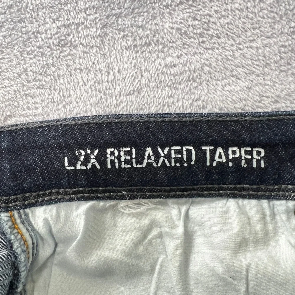DU/ER L2X‎ Relaxed Taper Jeans Men Dark Wash Performance Stretch Denim Everyday